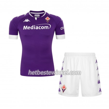 ACF Fiorentina Voetbaltenues Kind Thuis 2020/21 - SS (+ Korte broeken)